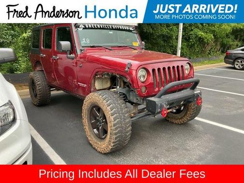 Deep Cherry Red Crystal Pearlcoat 2011 Jeep Wrangler Unlimited Sport