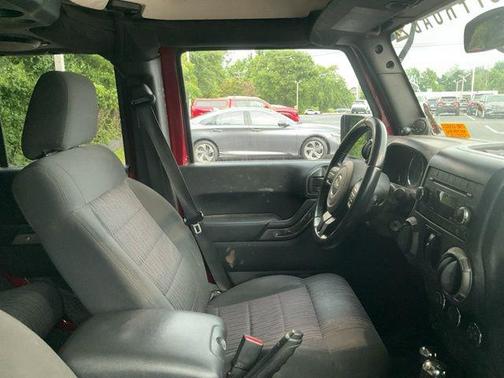 Deep Cherry Red Crystal Pearlcoat 2011 Jeep Wrangler Unlimited Sport