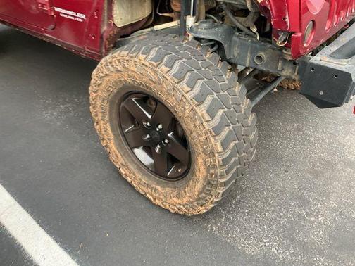 Deep Cherry Red Crystal Pearlcoat 2011 Jeep Wrangler Unlimited Sport