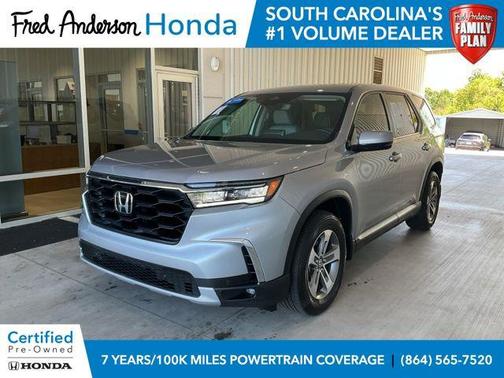 Silver Metallic 2024 Honda Pilot EX-L 7 Passenger