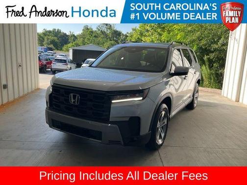 Solar Silver Metallic 2026 Honda Pilot EX-L