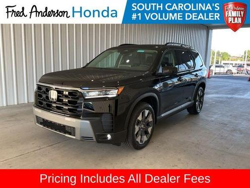 Crystal Black 2026 Honda Pilot Touring 8-Passenger