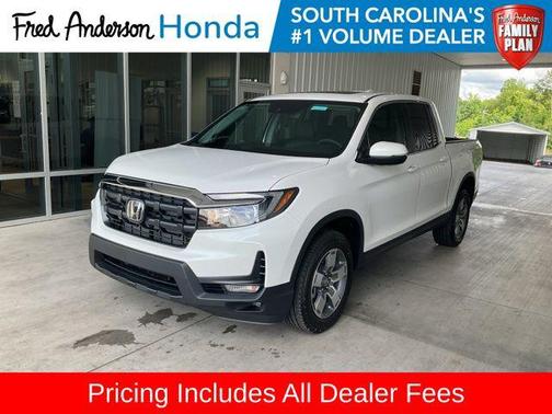 Platinum White Pearl 2026 Honda Ridgeline RTL