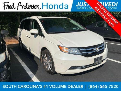 White Diamond Pearl 2015 Honda Odyssey EX-L