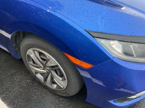 Blue 2021 Honda Civic LX