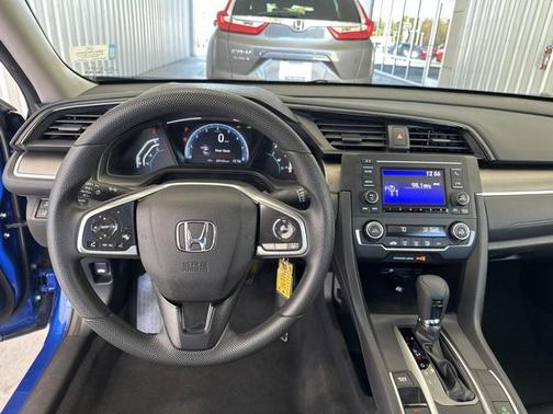 Blue 2021 Honda Civic LX