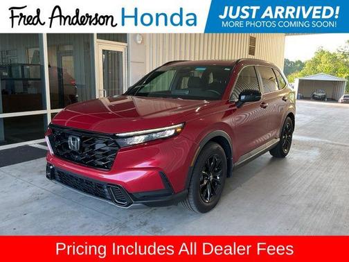 Radiant Red 2025 Honda CR-V Hybrid Sport FWD
