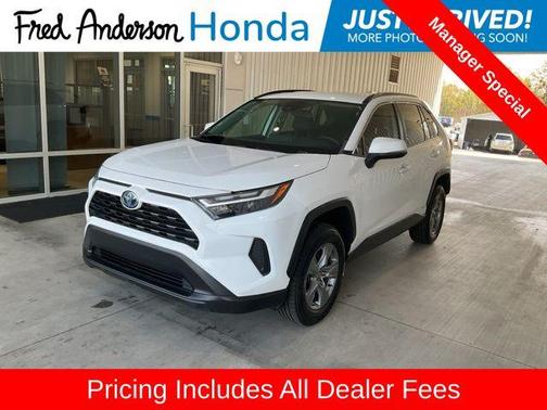 Ice Cap 2023 Toyota RAV4 Hybrid XLE