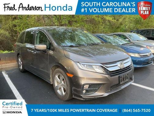 Modern Steel Metallic 2018 Honda Odyssey EX-L