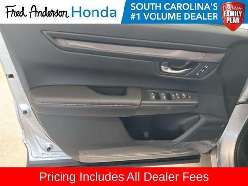 Solar Silver Metallic 2026 Honda CR-V Hybrid Sport-L FWD