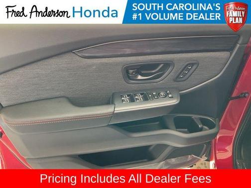 Radiant Red Metallic II 2026 Honda Passport AWD TrailSport