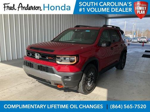 Radiant Red Metallic II 2026 Honda Passport AWD TrailSport