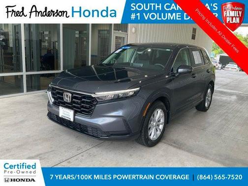 sparkle silver metallic 2024 Honda CR-V EX AWD