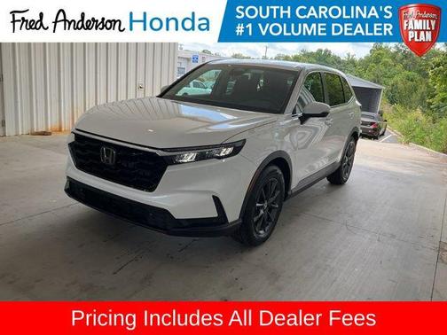 Platinum White Pearl 2026 Honda CR-V EX-L 2WD