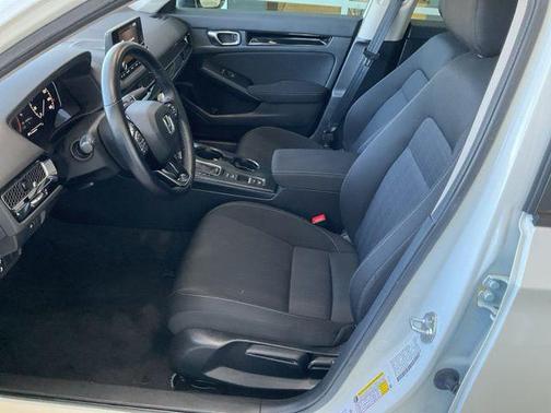 Platinum White 2024 Honda Civic EX