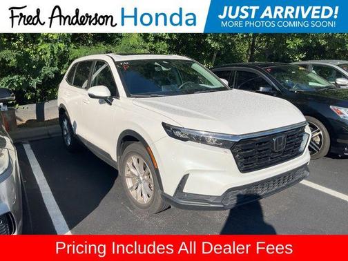 sparkle silver metallic 2024 Honda CR-V EX-L AWD