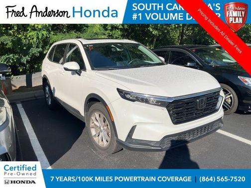 sparkle silver metallic 2024 Honda CR-V EX-L AWD