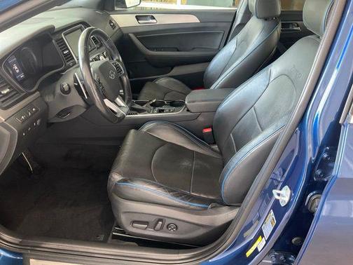 Lakeside Blue 2019 Hyundai SONATA Limited 2.0T