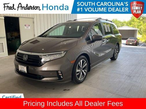 Pacific Pewter Metallic 2022 Honda Odyssey Touring