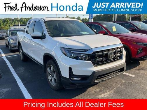 Platinum White Pearl 2024 Honda Ridgeline RTL