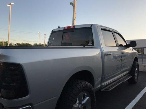 Bright Silver Metallic Clearcoat 2017 RAM 1500 Big Horn