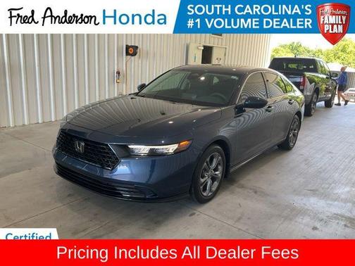 Blue Metallic 2024 Honda Accord EX