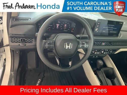 Platinum White Pearl 2026 Honda Accord LX 1.5T