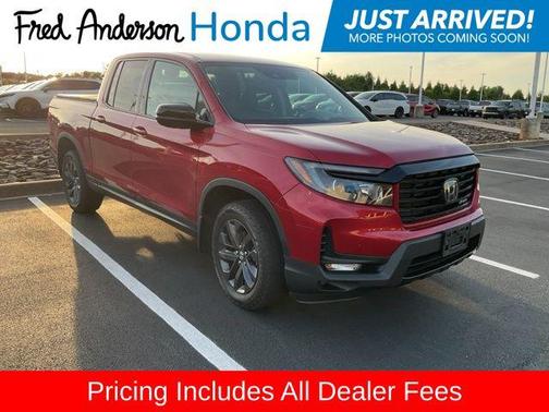 Radiant Red Metallic II 2023 Honda Ridgeline Sport
