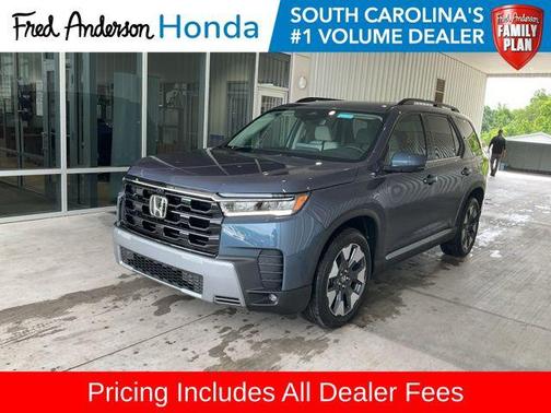 Smoke Blue Pearl 2026 Honda Pilot Touring 8-Passenger