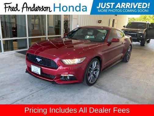 RUBY RED METALLIC TINTED CC 2015 Ford Mustang EcoBoost Premium