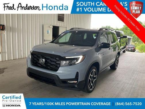 Sonic Gray Pearl 2023 Honda Passport AWD Elite