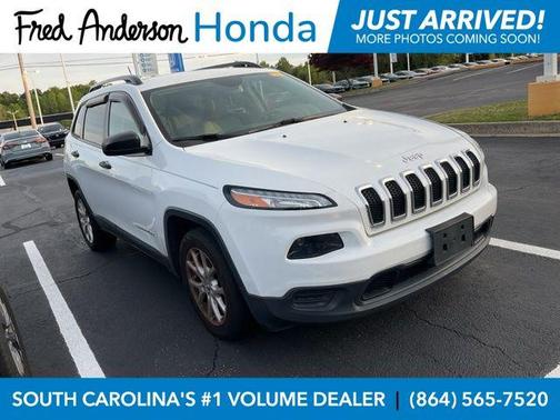 Bright White Clearcoat 2016 Jeep Cherokee Sport