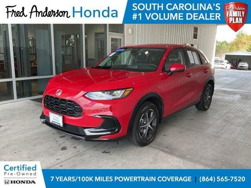 Milano Red 2024 Honda HR-V EX-L