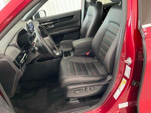 Radiant Red Metallic 2025 Honda CR-V Hybrid Sport Touring AWD