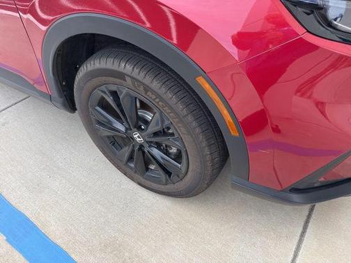 Radiant Red Metallic 2025 Honda CR-V Hybrid Sport Touring AWD