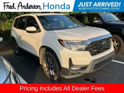 Platinum White 2023 Honda Passport AWD EX-L