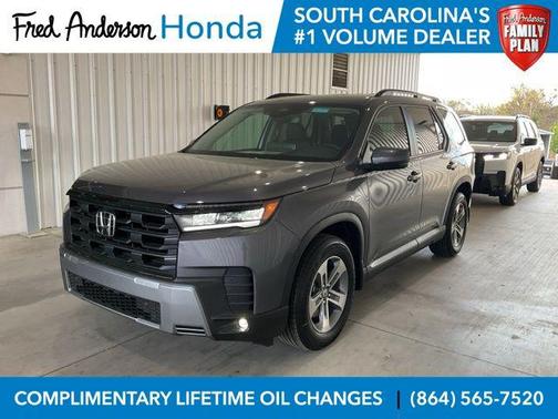 Modern Steel Metallic 2026 Honda Pilot EX-L