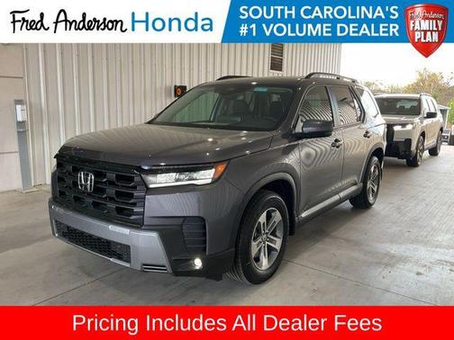 Modern Steel Metallic 2026 Honda Pilot EX-L