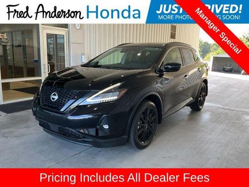 Super Black 2024 Nissan Murano SV FWD