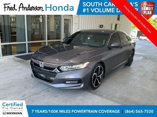 Modern Steel Metallic 2020 Honda Accord Sport 1.5T