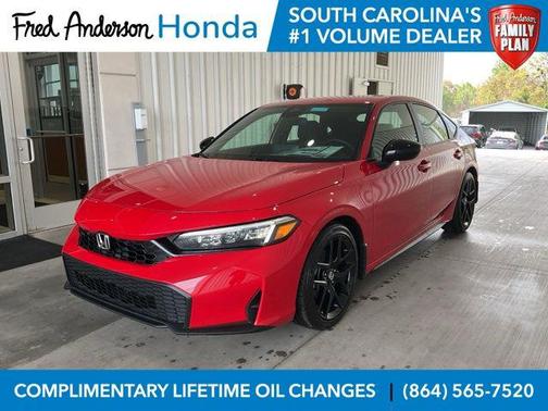 Rallye Red 2026 Honda Civic Sport