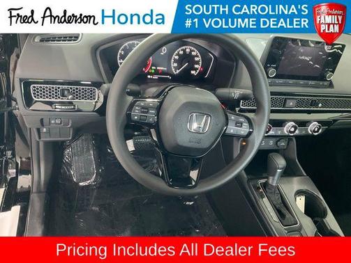 Crystal Black 2026 Honda Civic LX