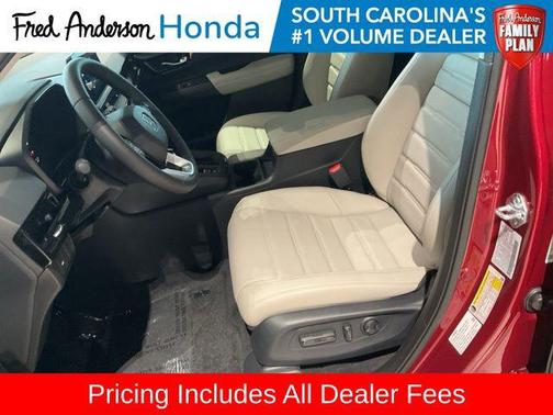 Radiant Red Metallic 2026 Honda CR-V EX-L 2WD