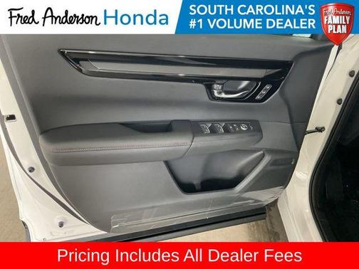 Platinum White Pearl 2026 Honda CR-V Hybrid Sport Touring AWD
