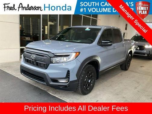 Sonic Gray Pearl 2026 Honda Ridgeline TrailSport+