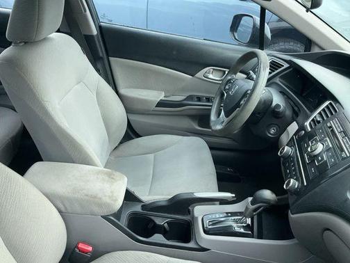 Alabaster Silver Metallic 2013 Honda Civic LX