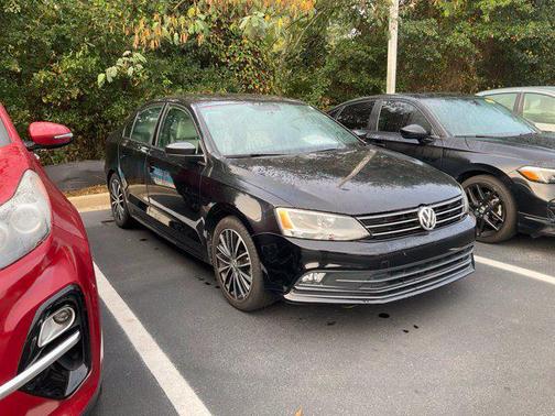 Black Uni 2016 Volkswagen Jetta 1.8T Sport