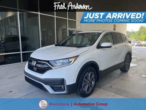 Platinum White 2022 Honda CR-V AWD EX