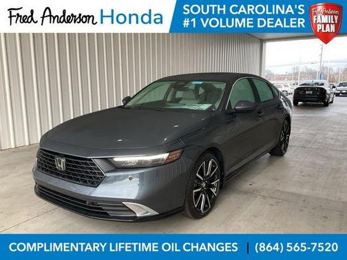 Meteorite Gray Metallic 2026 Honda Accord Hybrid Touring