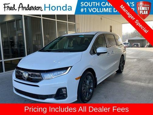 Platinum White 2026 Honda Odyssey Touring